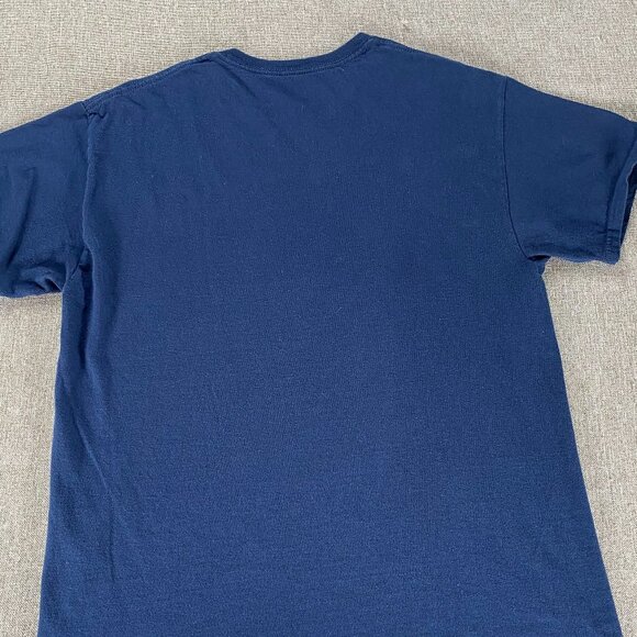 Houston Astros World Series Champions T-Shirt Top Men's Medium Blue Logo 2017 - Picture 6 of 8